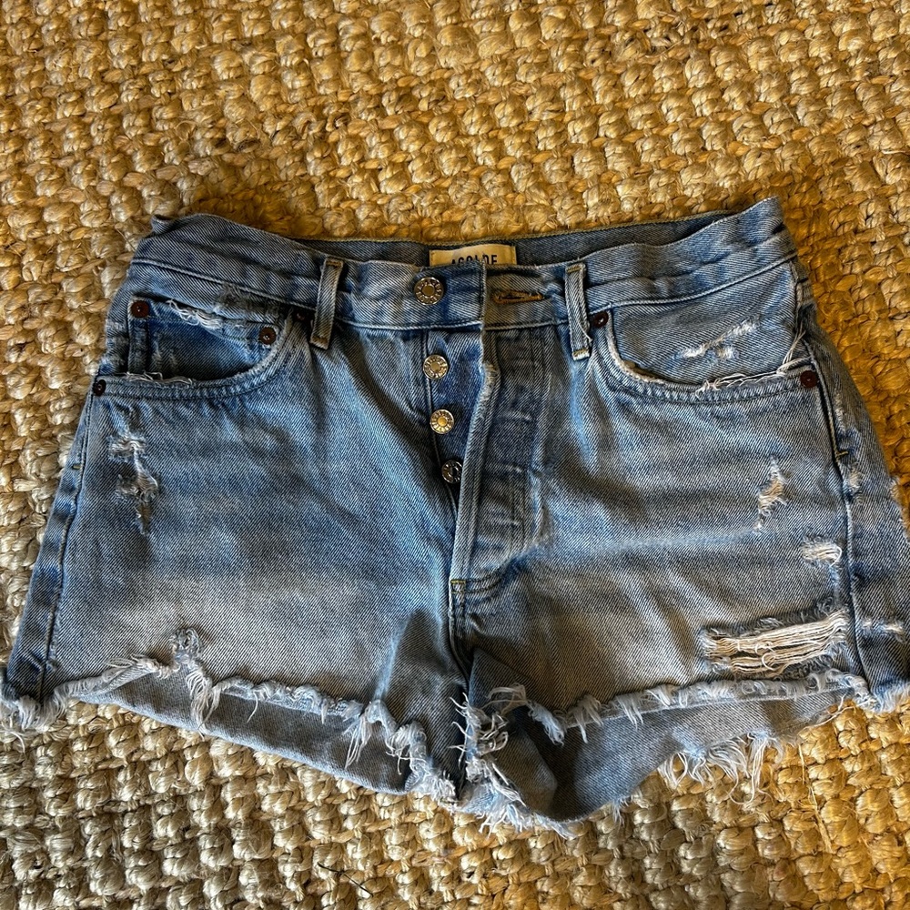 AGOLDE Parker vintage cutoff shorts